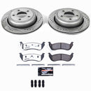 PowerStop Z26 Street Performance Ceramic Brake Pad and Drilled & Slotted Rotor K