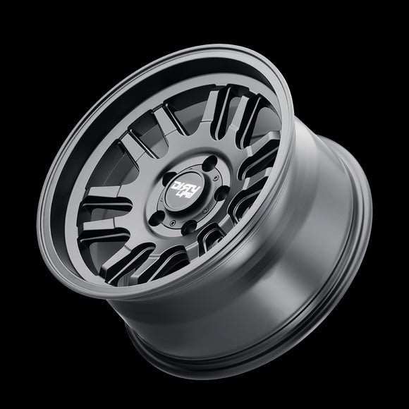 17x9 Dirty Life 9310 Canyon Matte Black 5x127 5x5 ET-12 Wheel Rim