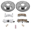PowerStop Z26 Street Performance Ceramic Brake Pad and Drilled & Slotted Rotor K