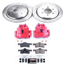 PowerStop Z23 Daily Driver Carbon-Fiber Ceramic Pads Drilled & Slotted Rotor & C