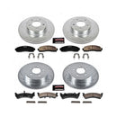 PowerStop Z23 Daily Driver Carbon-Fiber Ceramic Brake Pad and Drilled & Slotted