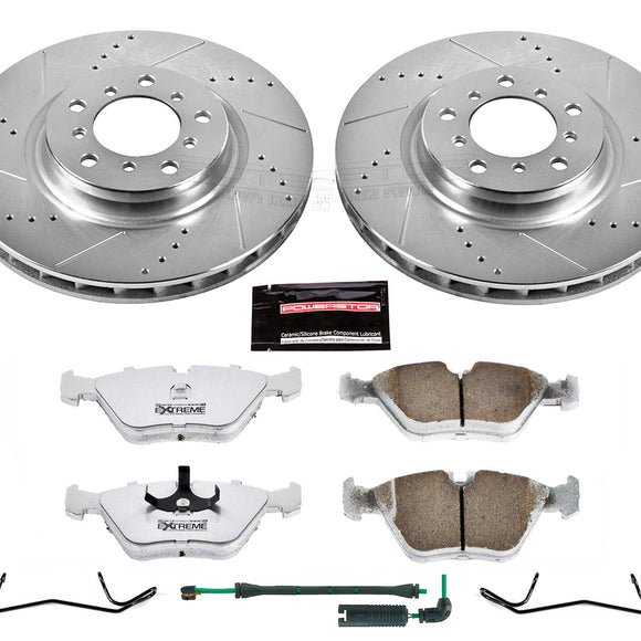 PowerStop Z26 Street Performance Ceramic Brake Pad and Drilled & Slotted Rotor K