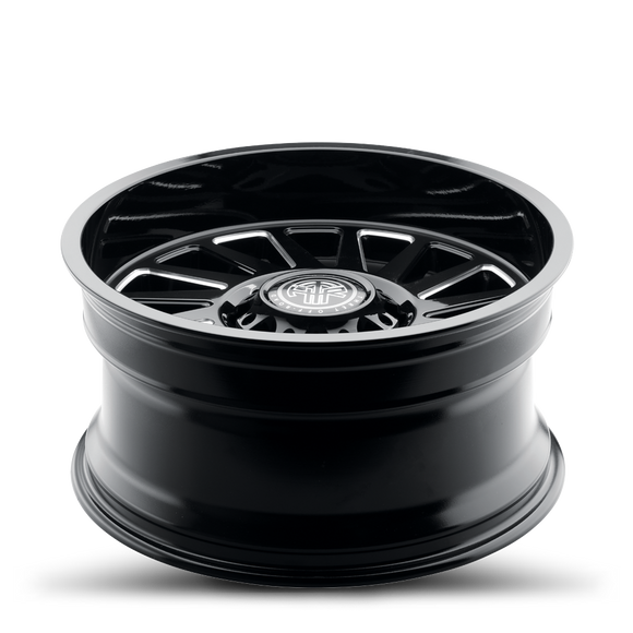 22x10 Thret Offroad Omega-902 Gloss Black/Milled Wheel 8x180 ET-21 CB124.1