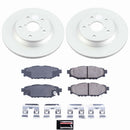 Genuine Geomet Coated Rotor and Low-Dust Ceramic Brake Pad Kit