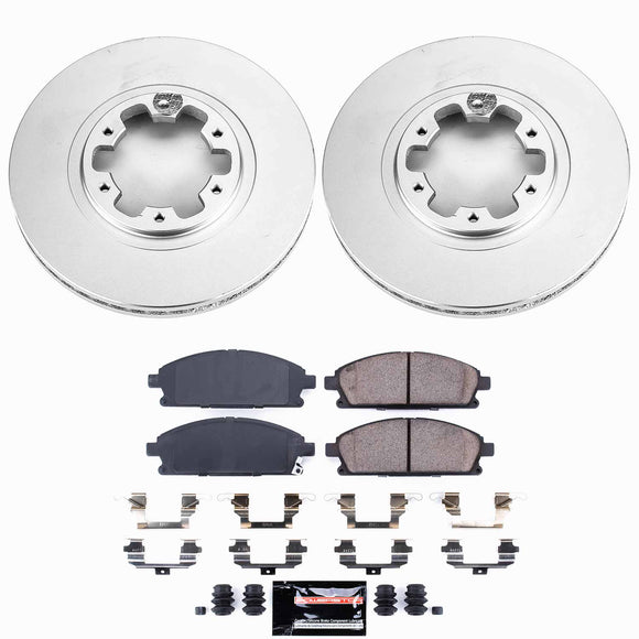 Z23 Daily Driver Premium Carbon-Fiber Ceramic Brake Pad and Fully Coated Rotor K