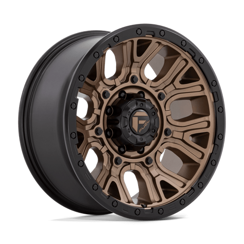 20x9 Fuel Off-Road D826 Traction Matte Bronze with Black Ring 8x165.1 ET1 Wheel