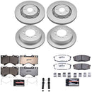 Z36 Truck & Tow Premium Carbon-Fiber Ceramic Brake Pad and Fully Coated Rotor Ki