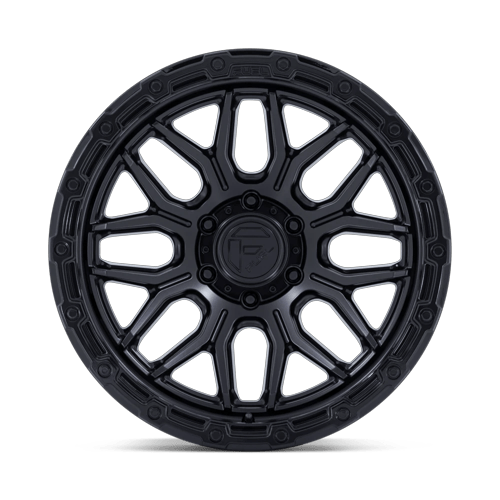 17x9 Fuel Off-Road FC881 Surge Matte Black Gloss Black Lip 5x127 ET1 Wheel