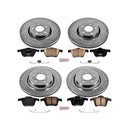 PowerStop Z23 Daily Driver Carbon-Fiber Ceramic Brake Pad and Drilled & Slotted