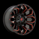 20X9 Fuel D787 Assault Matte Black Red Milled 5X139.7/5X150 ET1 wheel/rim-2