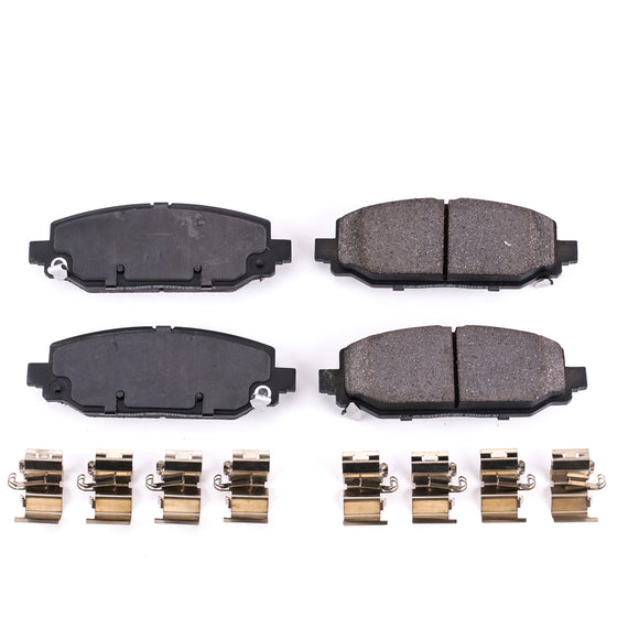 PowerStop Z17 Evolution Ceramic Brake Pads With Hardware