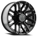 20x9 Arena Wheel Supreme Satin Black Wheel 8x165.1 ET0 CB125.1