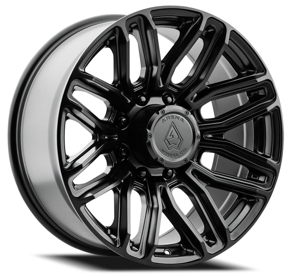 20x9 Arena Wheel Supreme Satin Black Wheel 8x165.1 ET0 CB125.1