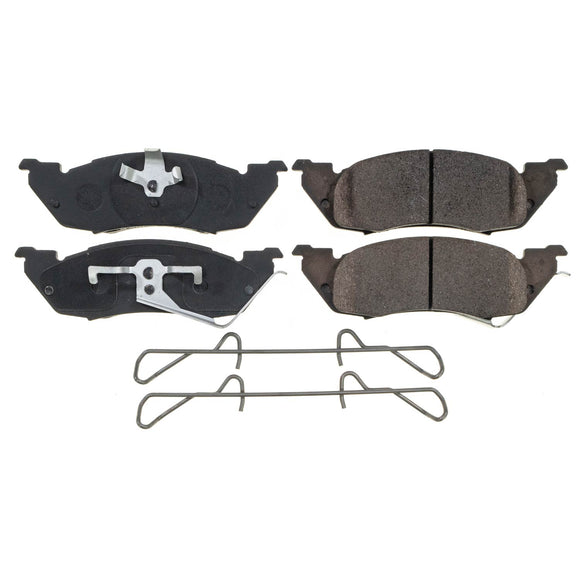 PowerStop Z17 Evolution Ceramic Brake Pads With Hardware