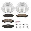 PowerStop Z23 Daily Driver Carbon-Fiber Ceramic Brake Pad and Drilled & Slotted