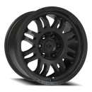 17x8.5 Vision 409 Inferno Satin Black 6x139.7 6x5.5 ET0 Wheel Rim