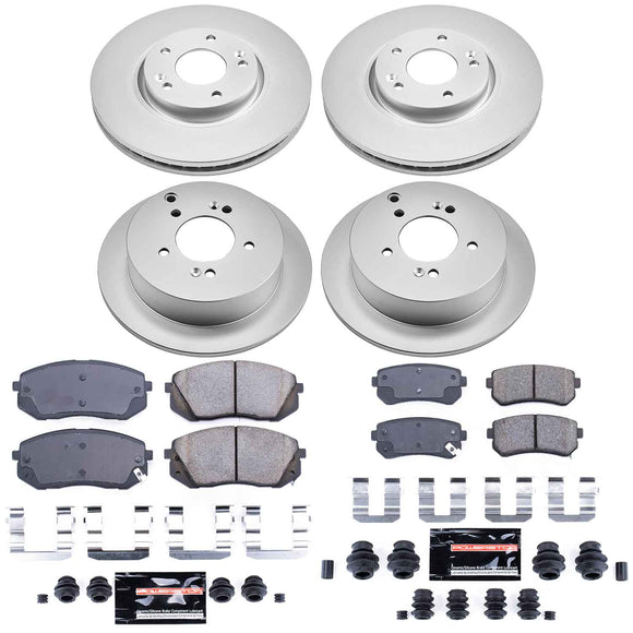 Z23 Daily Driver Premium Carbon-Fiber Ceramic Brake Pad and Fully Coated Rotor K
