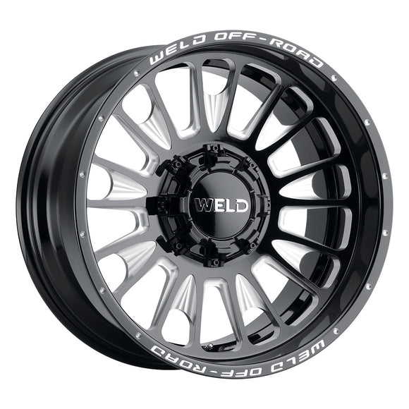 22x10 WELD Off-Road Scorch Black Milled 6x135 6x139.7 ET13 CB106.1 Wheel Rim