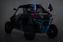 Rough Country 2' Multi-Function UTV LED Whip Light Kit with Remote
