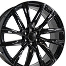 26" Replica Wheel CA90 Fits Cadillac Escalade 26x10 Black Wheel
