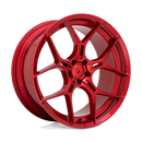 20X9 Asanti Black ABL-37 MONARCH Candy Red 5X112 ET38 wheel/rim