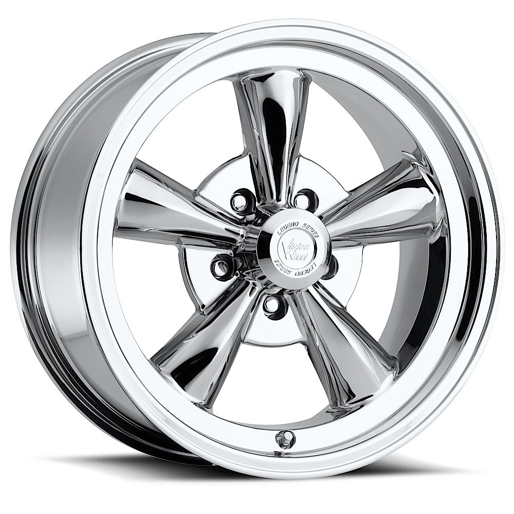 17x8 Vision 141H Legend 5 Chrome 5x139.7 5x5.5 ET0 Wheel Rim - 0