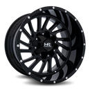 20x12 Hardrock Overdrive Gloss Black 8x170 ET-51 wheel/rim