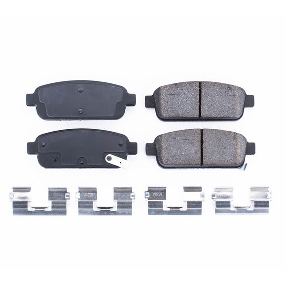 PowerStop Z17 Evolution Ceramic Brake Pads With Hardware