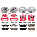 PowerStop Z23 Daily Driver Carbon-Fiber Ceramic Pads Drilled & Slotted Rotor & C