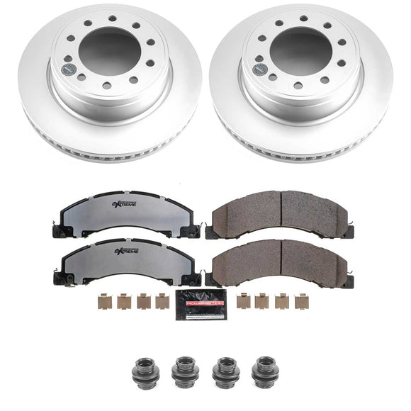 Z36 Truck & Tow Premium Carbon-Fiber Ceramic Brake Pad and Fully Coated Rotor Ki