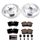 PowerStop Z23 Daily Driver Carbon-Fiber Ceramic Brake Pad and Drilled & Slotted