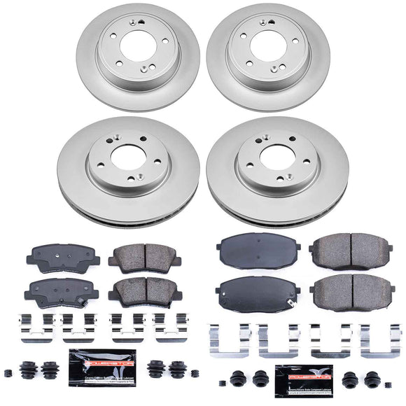 Z23 Daily Driver Premium Carbon-Fiber Ceramic Brake Pad and Fully Coated Rotor K