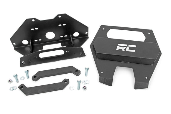 Rough Country Winch Mount For Polaris RZR Pro XP RZR Pro XP 4 4WD 2020-2022