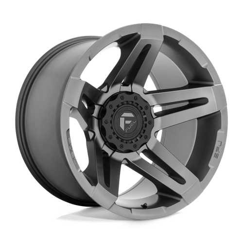 20x9 Fuel Off-Road D764 SFJ Matte Gun Metal Wheel 6x135 6x139.7 ET1 CB106.1