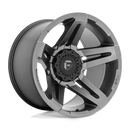 20x9 Fuel Off-Road D764 SFJ Matte Gun Metal Wheel 6x135 6x139.7 ET1 CB106.1