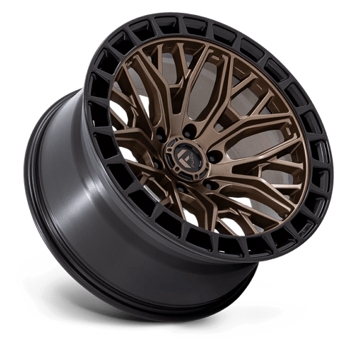 17x9 Fuel Off-Road FC869 Sigma Matte Bronze W/ Matte Black Lip 5x127 ET-12 Wheel