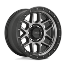 17X9 KMC KM544 MESA Satin Black With Gray Tint 6X139.7 ET-12 wheel/rim