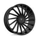 22X9 Asanti Black ABL-18 Matar Gloss Black 5X112 5X120 ET30 Wheel Rim-2