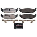 PowerStop Z36 Truck And Tow Carbon-Fiber Ceramic Brake Pads With Hardware