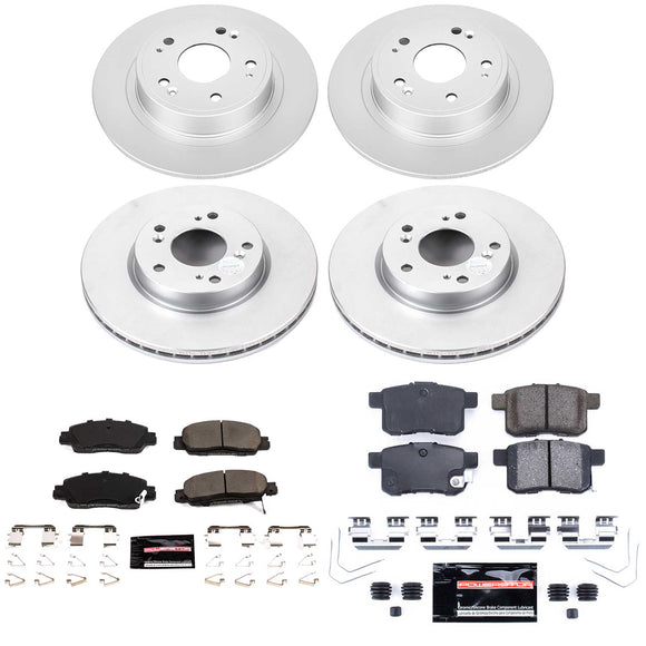 Z23 Daily Driver Premium Carbon-Fiber Ceramic Brake Pad and Fully Coated Rotor K