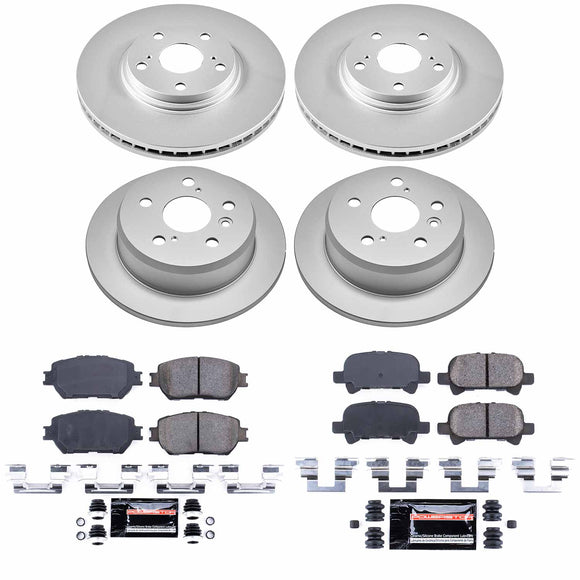 Z23 Daily Driver Premium Carbon-Fiber Ceramic Brake Pad and Fully Coated Rotor K