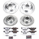 PowerStop Z26 Street Performance Ceramic Brake Pad and Drilled & Slotted Rotor K