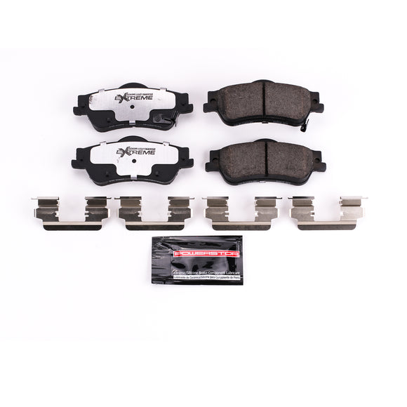 PowerStop Z26 Street Performance Carbon-Fiber Ceramic Brake Pads With Hardware