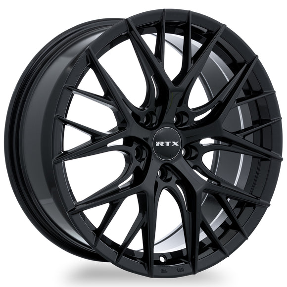 20x8.5 RTX Valkyrie Gloss Black 5x114.3 ET38 wheel/rim