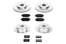 PowerStop Z23 Daily Driver Carbon-Fiber Ceramic Brake Pad and Drilled & Slotted