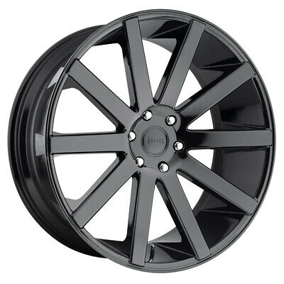 22X9.5 Dub Shot Calla Gloss Black 6x139.7 S219229584+20