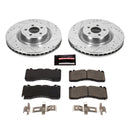 PowerStop Z23 Daily Driver Carbon-Fiber Ceramic Brake Pad and Drilled & Slotted