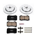 PowerStop Z23 Daily Driver Carbon-Fiber Ceramic Brake Pad and Drilled & Slotted