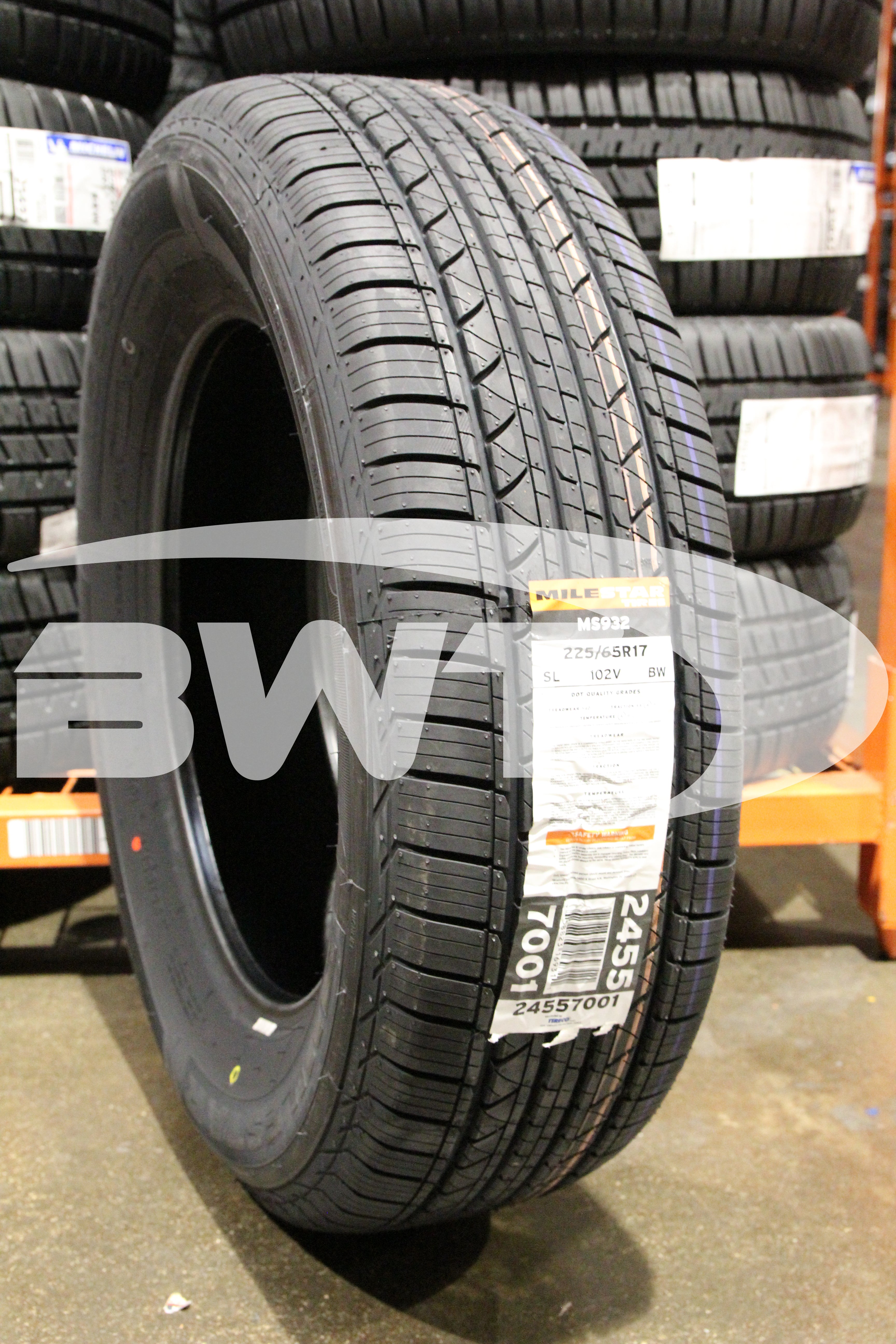 Milestar MS932 A/S Tire(s) 225/65R17 102V 225/65-17 65R R17 2256517