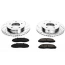 PowerStop Z23 Daily Driver Carbon-Fiber Ceramic Brake Pad and Drilled & Slotted
